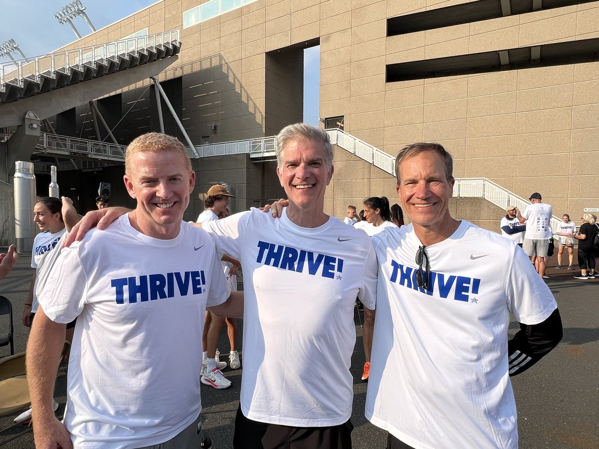 3 amazing 🐅🏈 1980s QBs ⁦@JGStarfish⁩ yesterday!! These 3 record setters all went to the @NFL & combined had 4 Super Bowl wins. More importantly, they are incredible people & great friends #The40