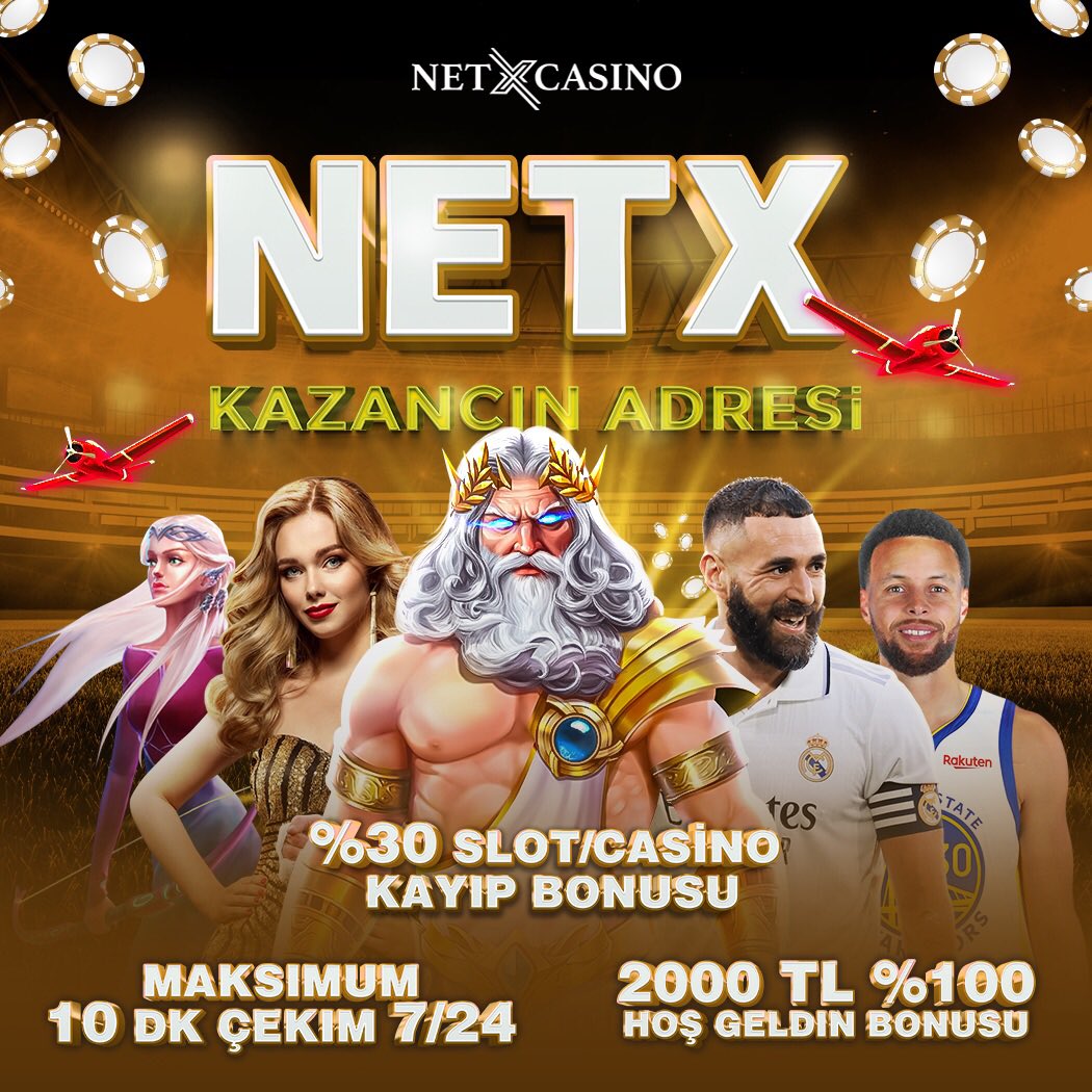 netxcasinoofc's tweet photo. #NETX  Kazancın Adresi 🌟

• %30 Slot&amp;Casino Kayıp Bonusu
• Max 10 dk çekim 7/24
• 2000₺ %100 Hoşgeldin Bonusu

Üyelik adresimiz;
 🔗 https://t.co/uvulCluOtU https://t.co/H2BOcLXIC4