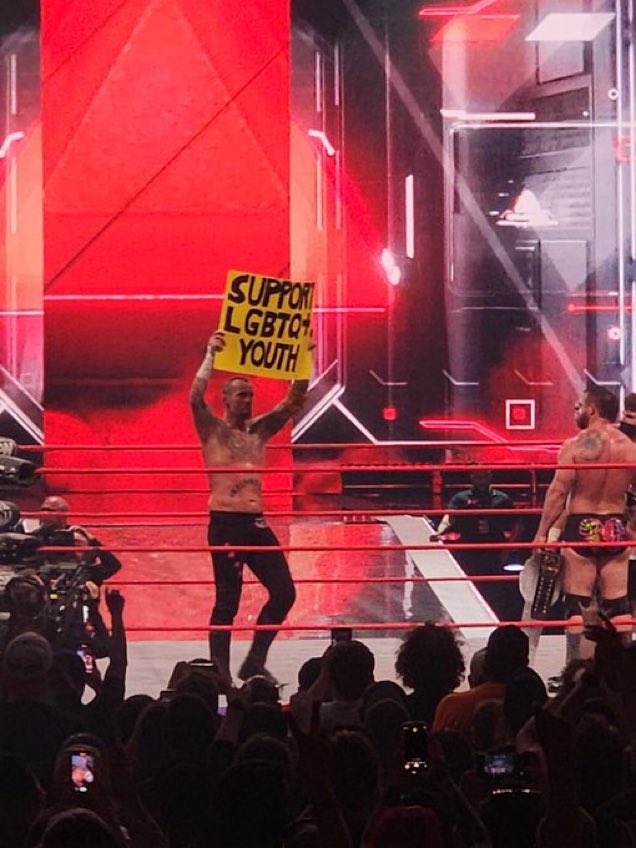 This is why I don’t watch AEW. Why are they shoving this down our throats on live TV? Even if you agree with him, just wrestle, entertain us. Who cares about your political view this is wrestling not CNN.