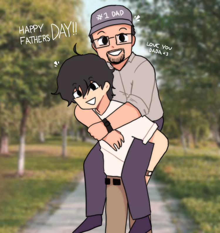 bludoze's tweet photo. happy fathers day! <3 https://t.co/zpUF2sXZhX