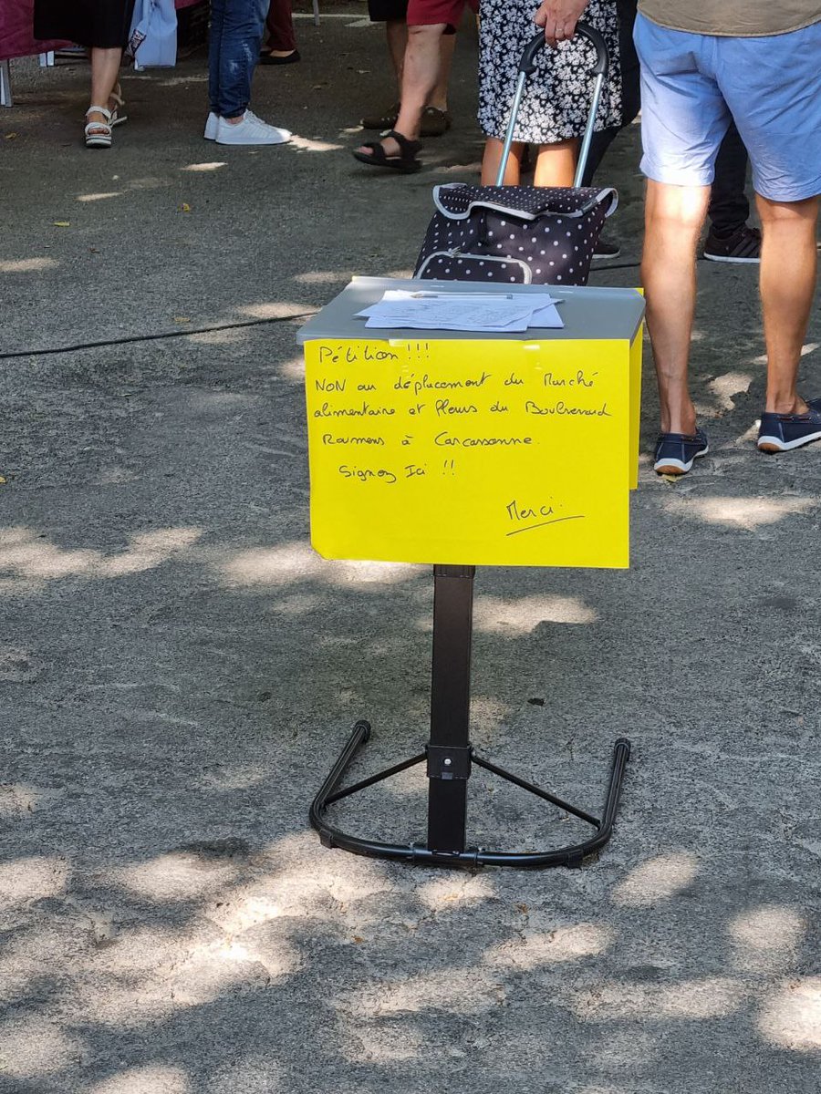 RenaissanceCarc's tweet photo. Retour du marché alimentaire du samedi en Coeur de ville ?
Samedi 17 Juin 2023 les maraîchers sont toujours en colère, ils font signé une pétition , ils ne veulent pas retourner dans les rues de la ville
#carcassonne #MarchéDeProducteurs #marché #marchelocal #lemarché #maraicher https://t.co/MzrhC7lJmd