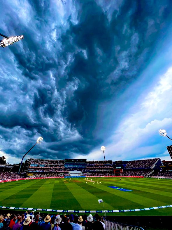 Armageddon at the cricket