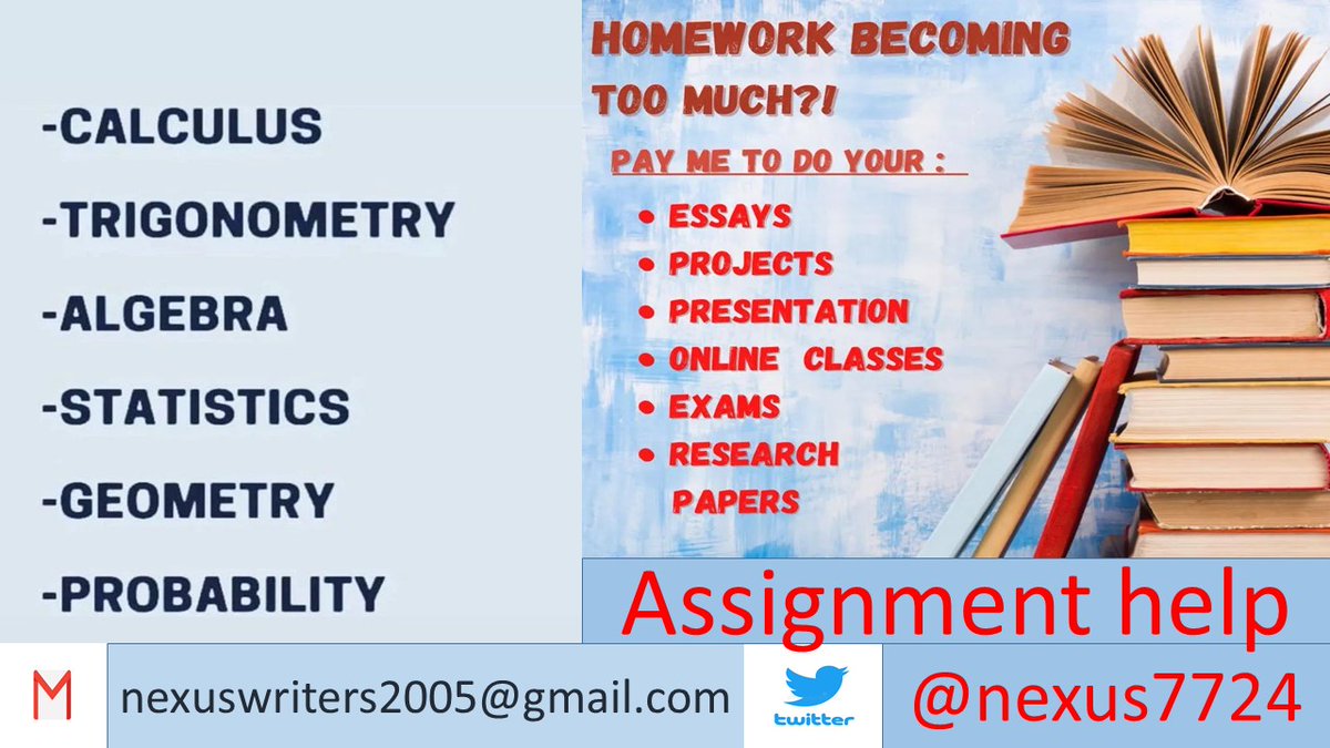 I will tackle your assignments head-on, freeing you from the chains of last-minute panic. Dm to embrace productivity and conquer your tasks!
#Assignments #QUIZ #summer_course #kuwait #submit #TSU #jsu #pvamu #hbcugrad #xumade #ssu #uwg #summerclasses