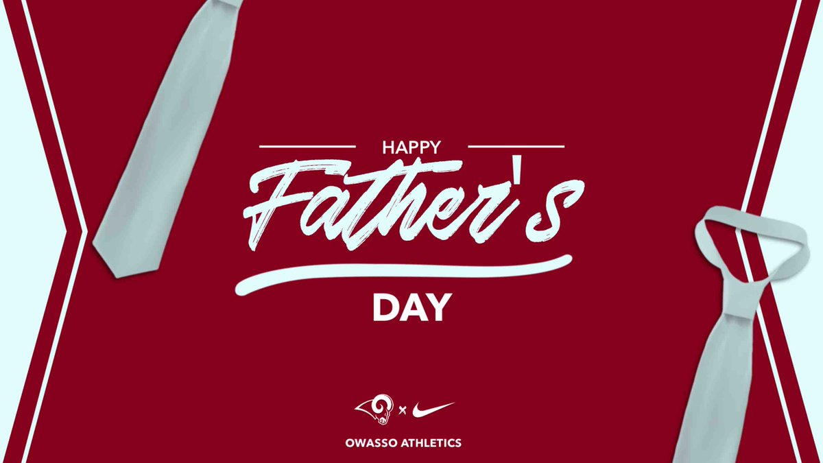 Happy Father’s Day, from Owasso Athletics!

#CHAMPIONS | #RamPride