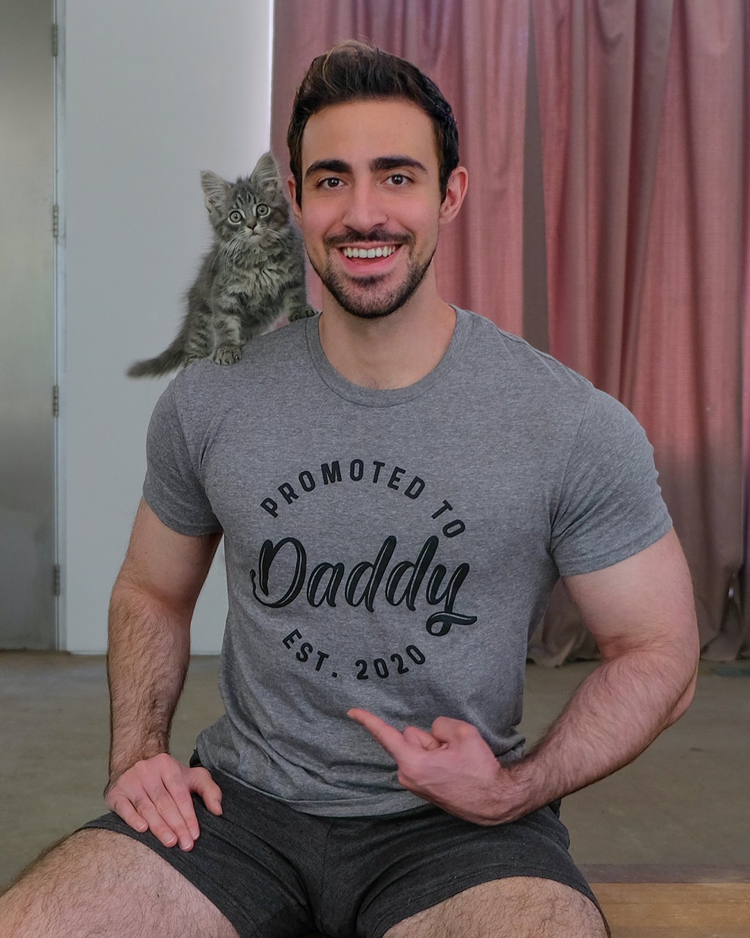 Domenick Wissel on Twitter: "Happy Father’s Day to all the cat dads out there working hard to