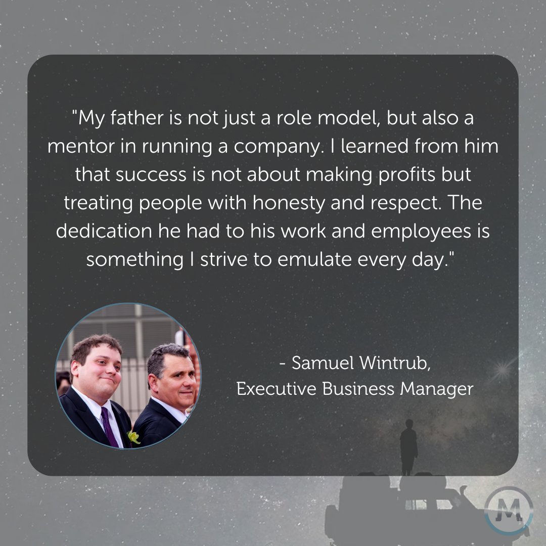 Happy Father's Day! Executive Business Manager Samuel Wintrub shares the wisdom he learned from his father. #FathersDay #OOTWComms #AdAgency #StamfordCT