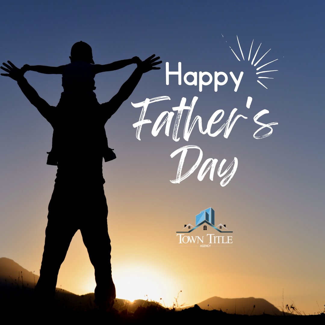 ChrisRotio's tweet photo. Happy Father's Day to all the wonderful dads out there! Thank you for your love, guidance, and endless support. From all of us at Town Title Agency, we hope your day is filled with love and appreciation. https://t.co/WmfBaZbUvi