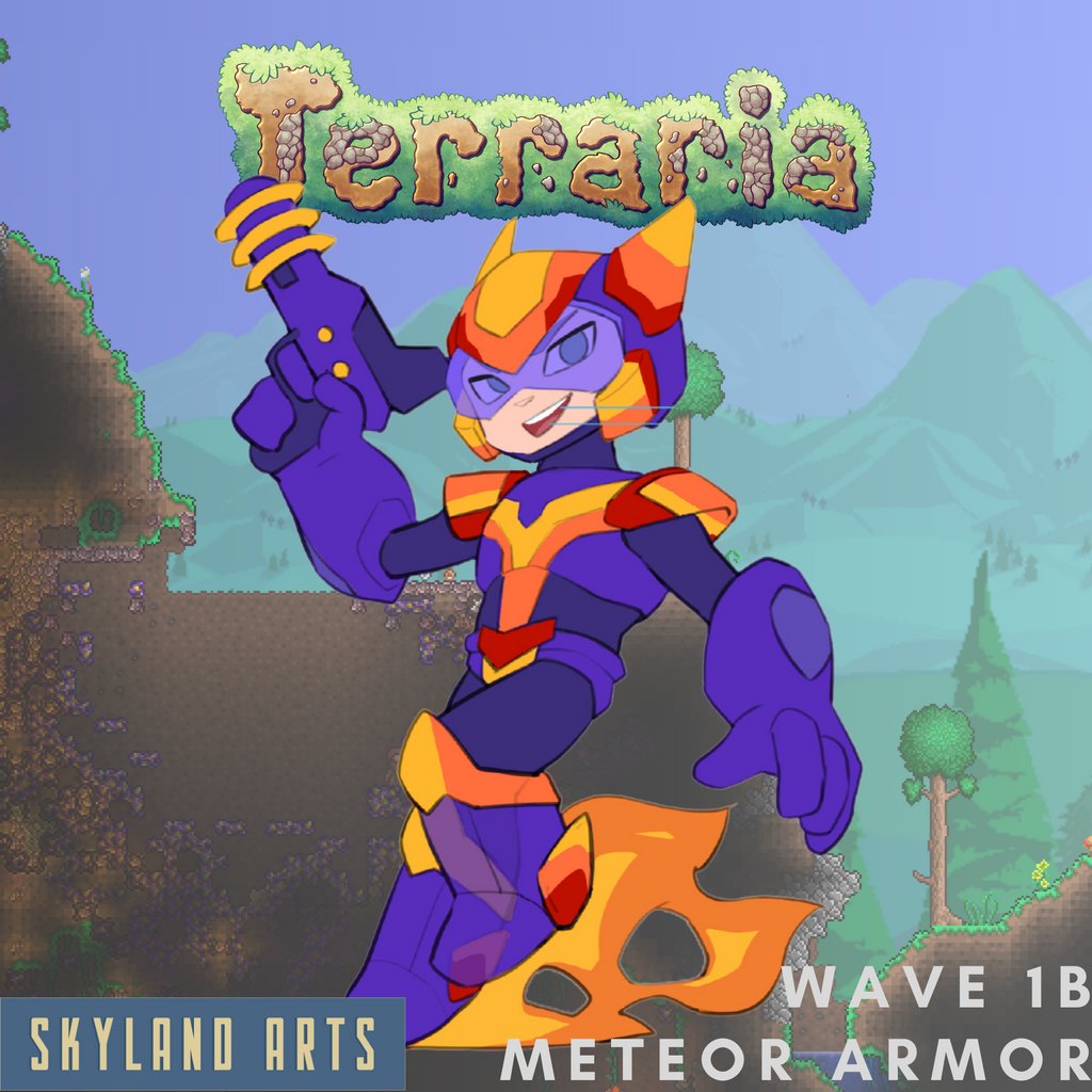 Skyland Arts on Twitter "Terraria Wave 1B reveals continue with the PC