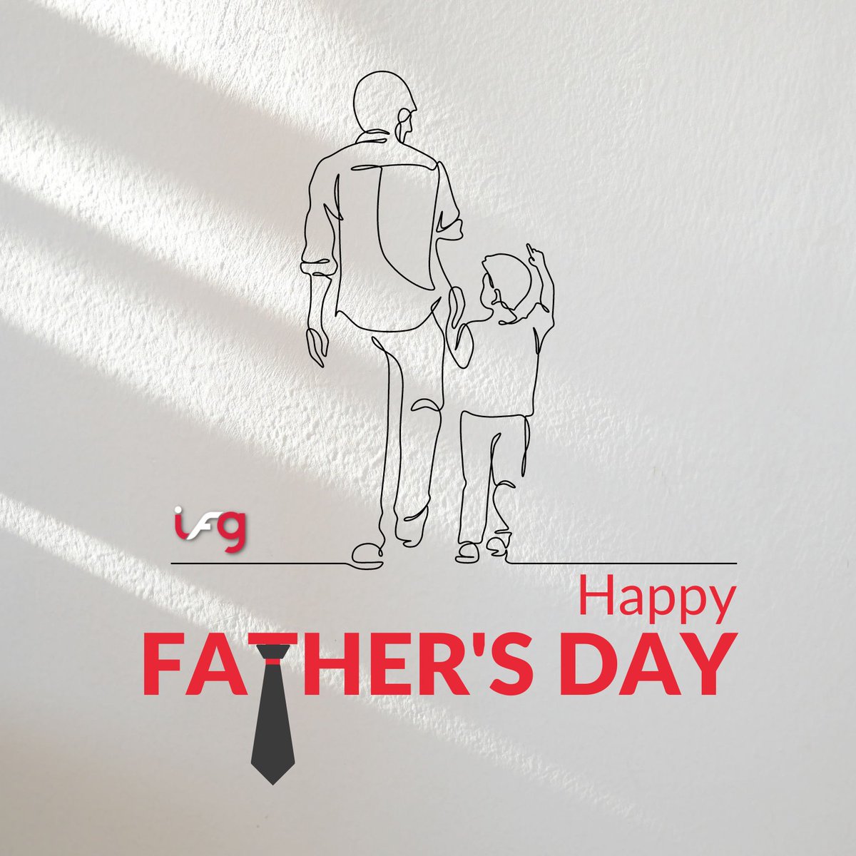 IFGHumanCapital's tweet photo. Our heartfelt gratitude and appreciation to all the fathers who play roles of mentors, friends, and guides in their children’s lives. Happy Father’s Day from IFG Global ❤️

#IFG #FathersDay https://t.co/hliUzg9v3q