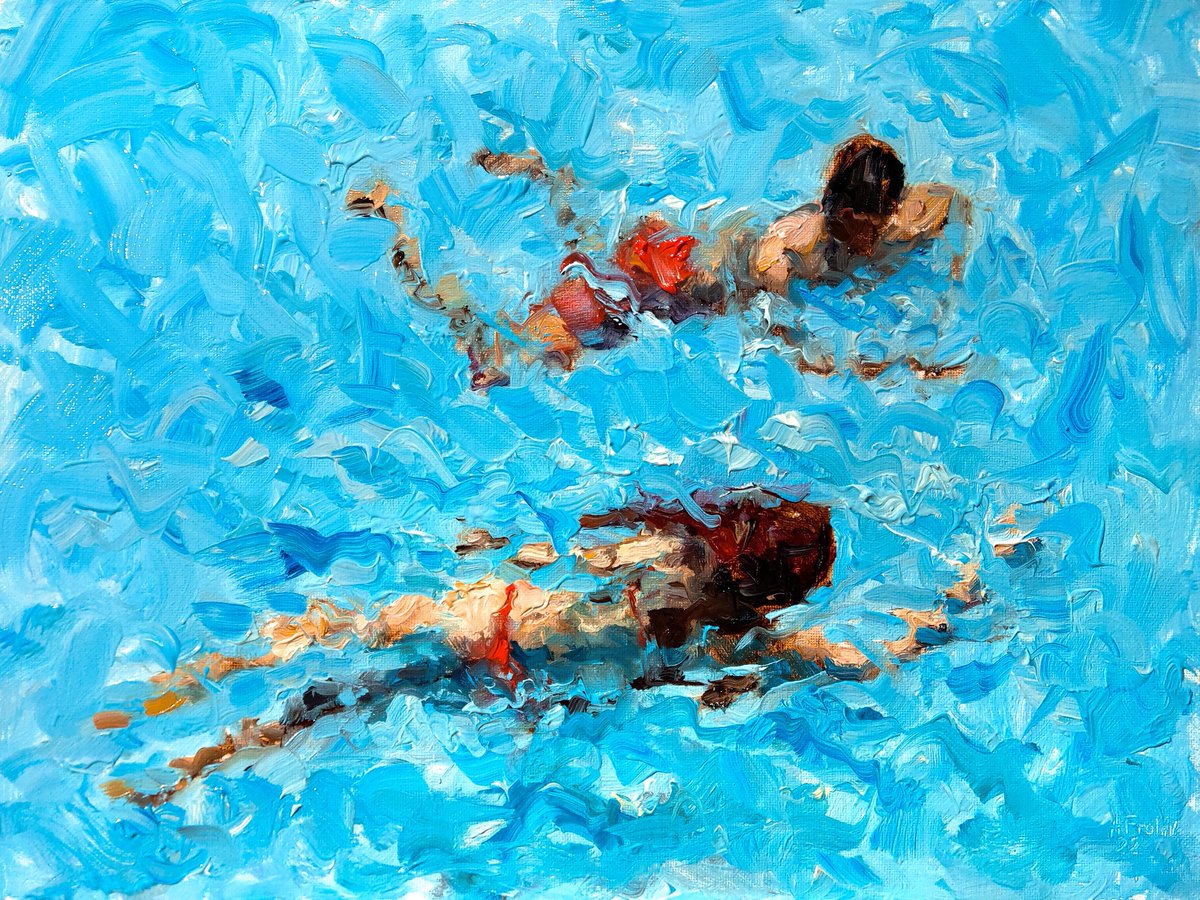 kznsq's tweet photo. Memories Of Summer, My oil painting https://t.co/ThBiJn2vfn