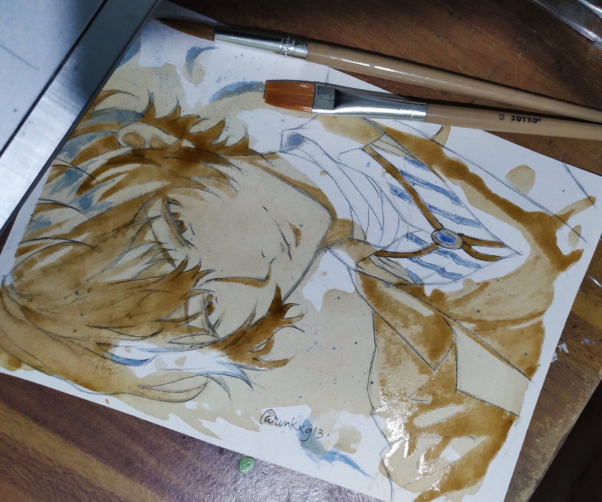 wnkxg13's tweet photo. HAPPY BIRTHDAY!!! 💖
#太宰治 #osamudazai #dazai #bungostraydogs #bsd #coffee #coffeepaint #fanart https://t.co/hHRiaTYl3S