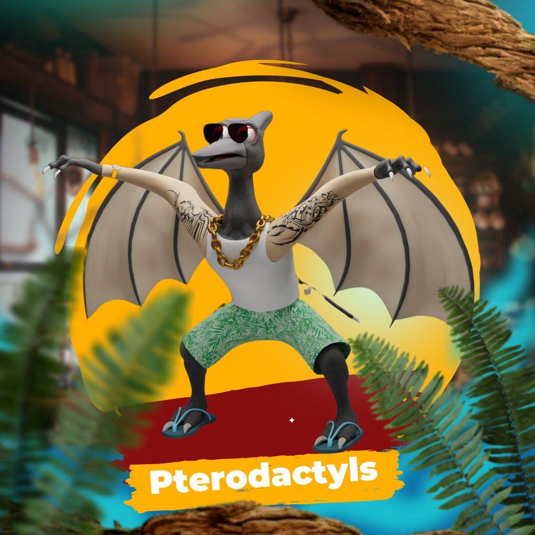 Spreading Cool Vibes 😎

#NFT #CryptoArt #NFTCommunity #PterodactylsNFT