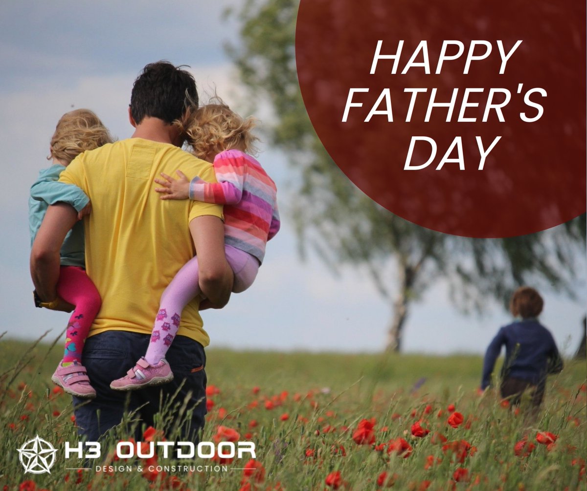 Wishing all the amazing dads out there a very Happy Father's Day 🎉 Let's celebrate all your hard work, dedication, and love! 🤝
#FathersDay #CelebrateDads #H3OutdoorDesign