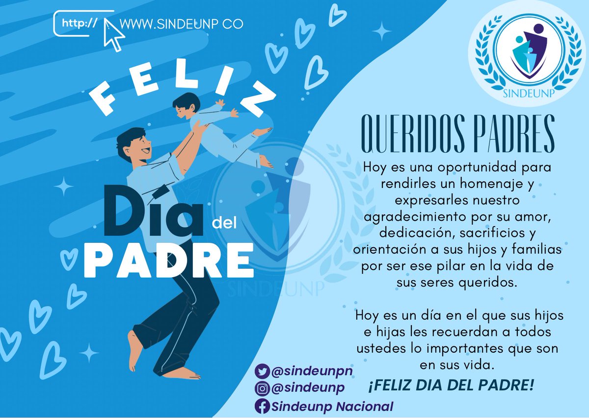 nuestro agradecimiento por su amor, dedicación, sacrificios y orientación a sus hijos y familias por ser ese pilar en la vida de sus seres queridos.

 Hoy es un día en el que sus hijos e hijas les recuerdan a todos ustedes lo importantes que son en sus vida.