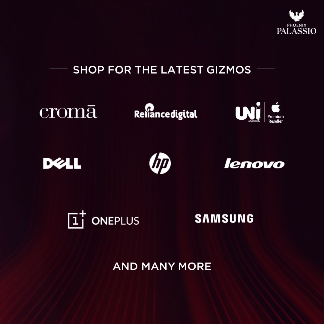 When the latest in tech is available in the market, then why settle for the old? 

Come over to #PhoenixPalassio and browse through our range of electronic stores to find the best and foremost in gadgets. 

#Electronics #Gadgets #Laptops #Phones #Headphones #Apple #Croma