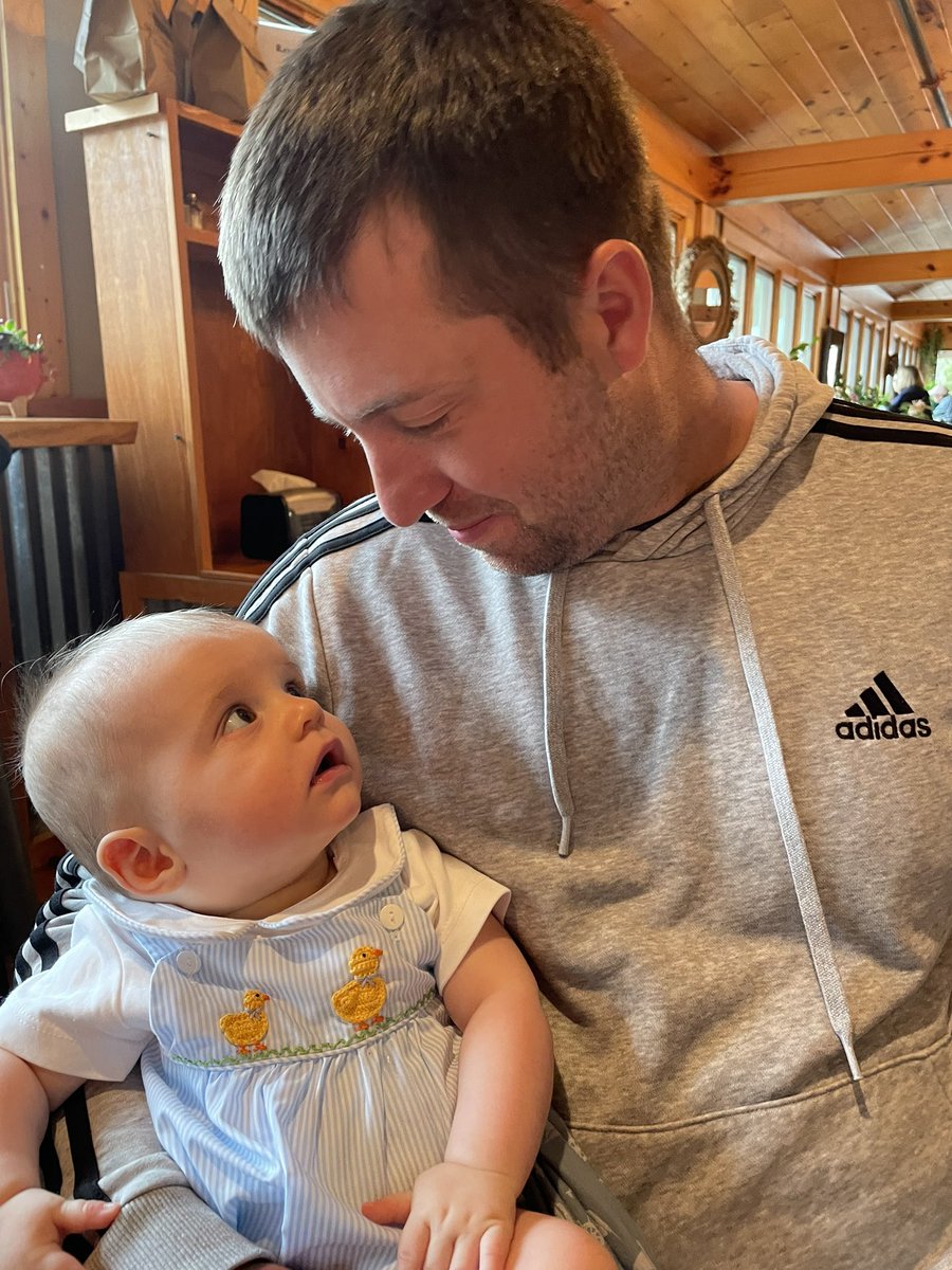cnrainey88's tweet photo. Happy Father’s Day to the Daddy who brings the calm, the laughter, the best naps, and all the kisses to our world! @CoachDougSaylor https://t.co/i339TkfrWH
