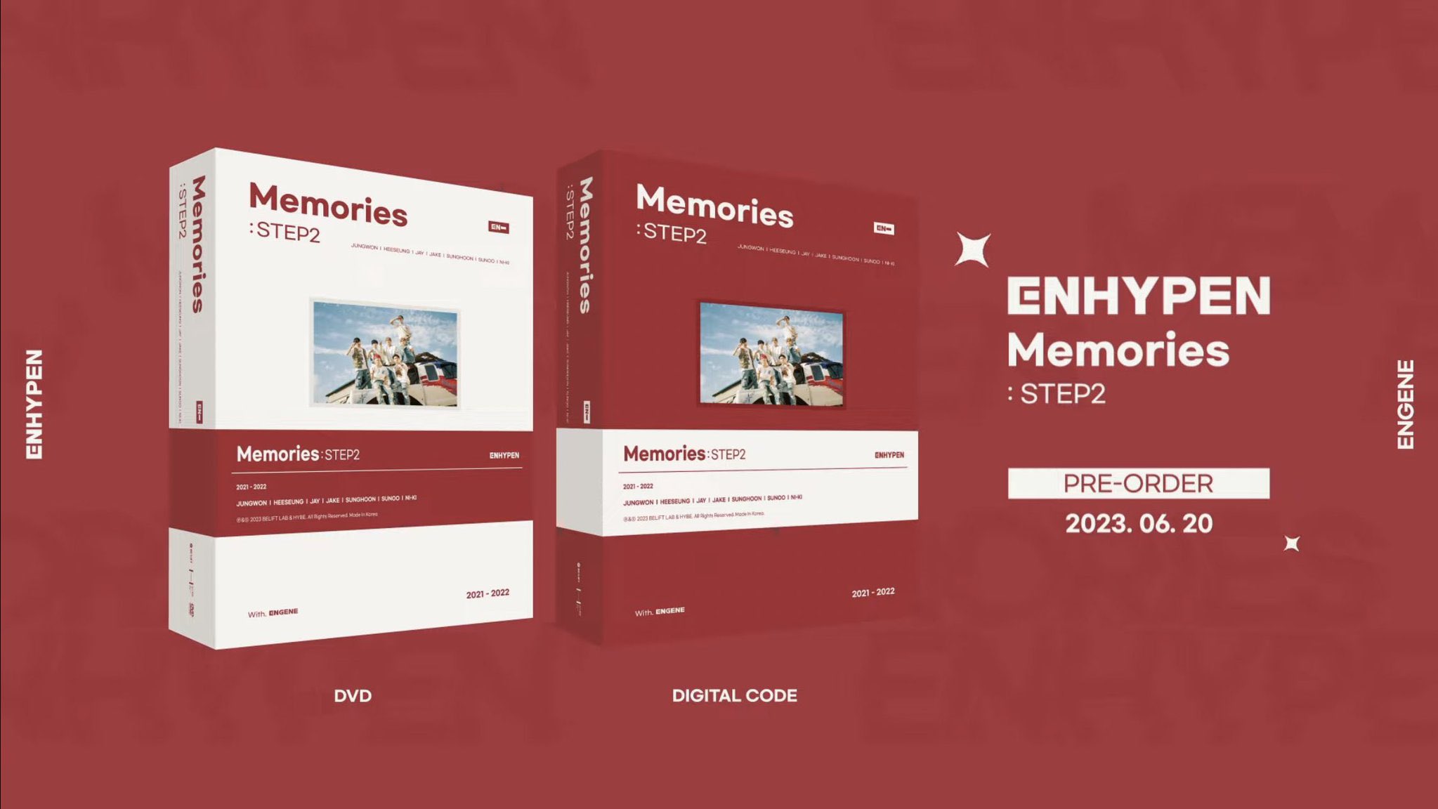 大注目 ENHYPEN Memories STEP2 2023 ヒスン トレカ 本・音楽・ゲーム タレントカード
