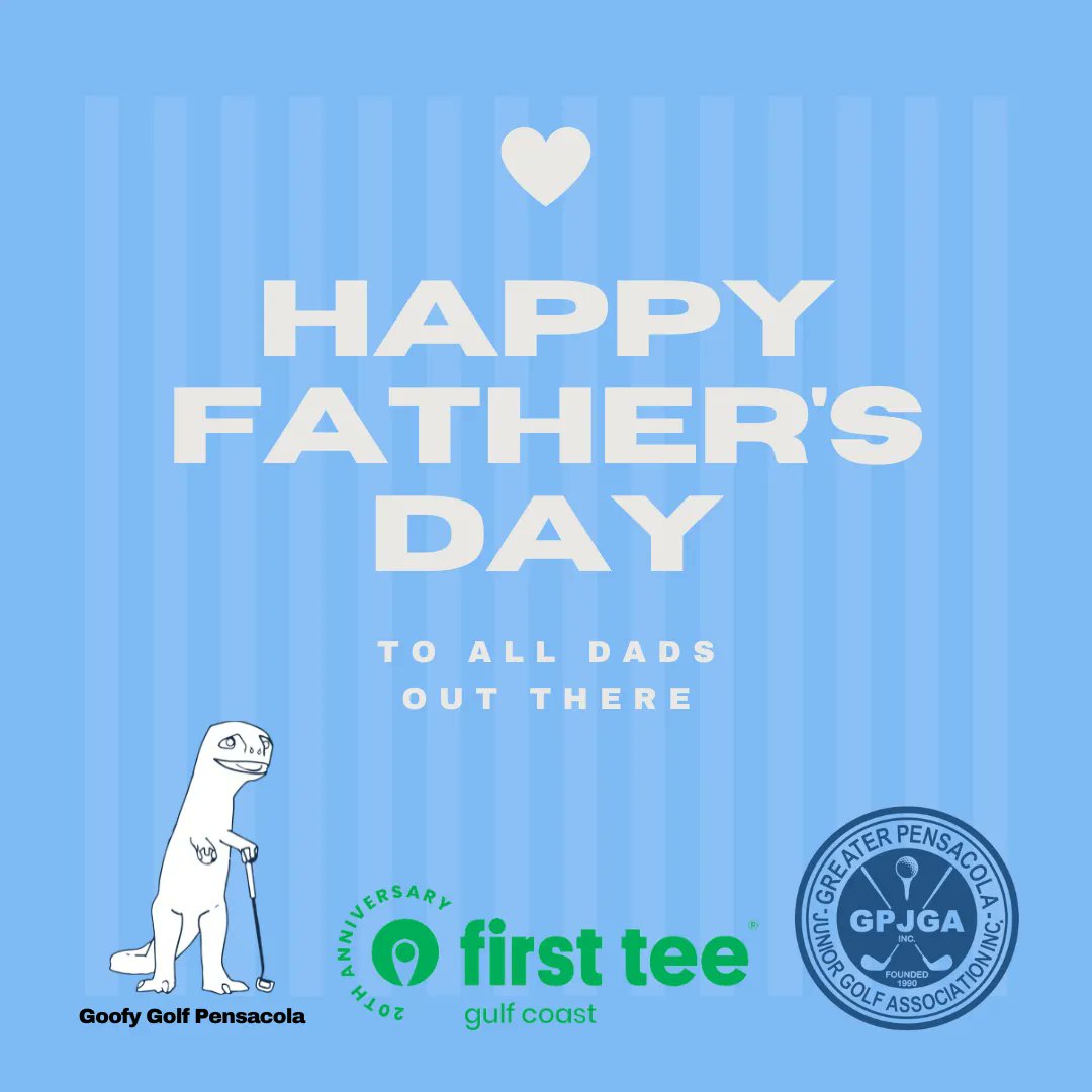 FirstTee_GC's tweet image. Happy Father's Day!

- FTGC, GPJGA, Goofy Golf Pensacola -

#HappyFathersDay #FathersDay #gpjga #ftgc #firsttee #minigolf #juniorgolf