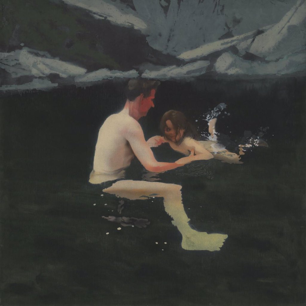 olgatuleninova's tweet photo. Michael James Andrews RA (30 October 1928 – 19 July 1995) was a British painter.
Melanie and Me Swimming
1978–9
Acrylic paint on canvas
Support: 1829 × 1829 mm
frame: 1955 × 1959 × 77 mm
TATE https://t.co/GQNvBLzj3m