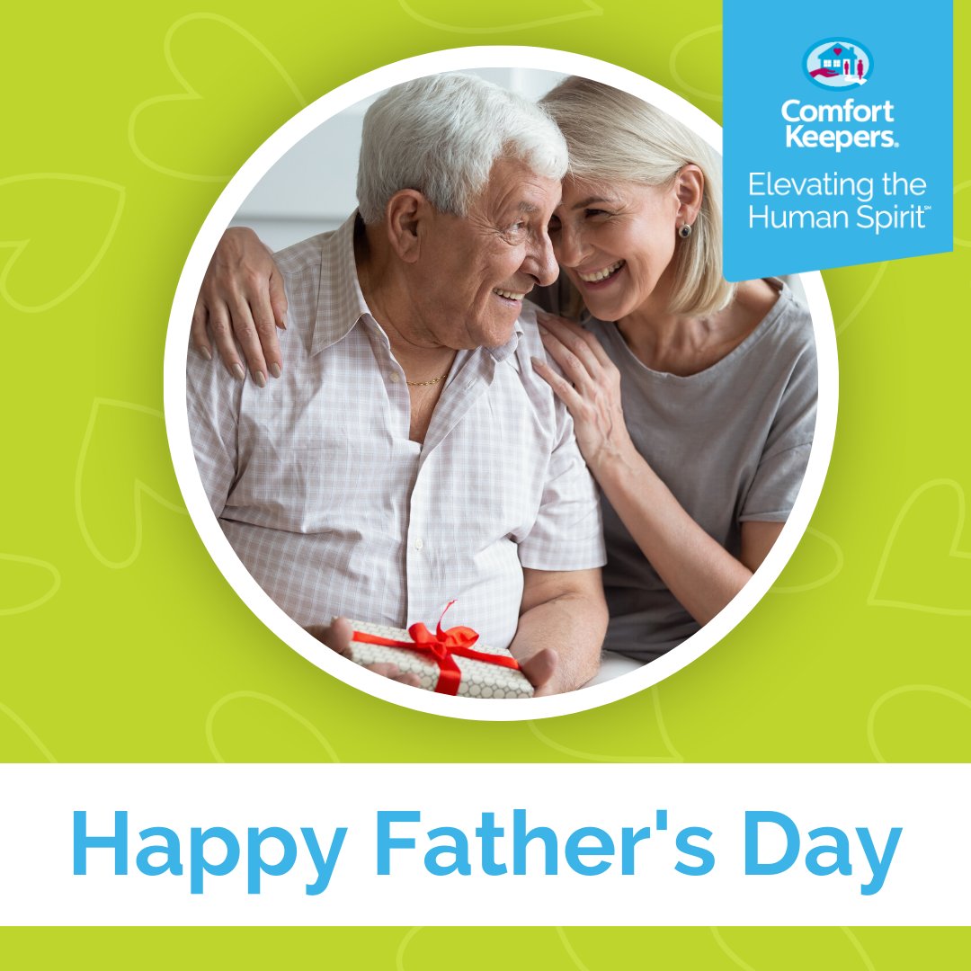 Happy Father's Day! Take time today to celebrate the fathers in your life.