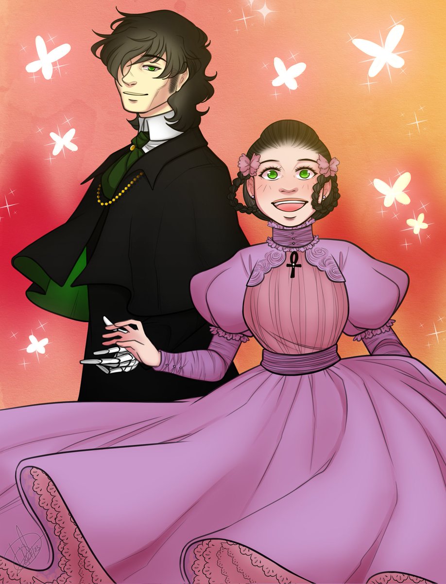 deesdoodlesss's tweet photo. โจHey #WebtoonCanvas โจ
Samhain & Nightshade
Their debut on #webtoon in 2020 vs #canvasweek redraw in 2023 ๐โจ๐ https://t.co/qcTdEKEmOg