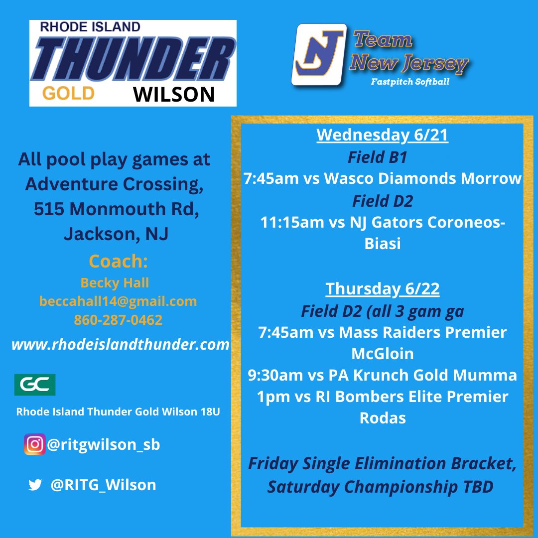 Next up: Team NJ in Jackson Township, NJ! #AdventureCrossingUSA
