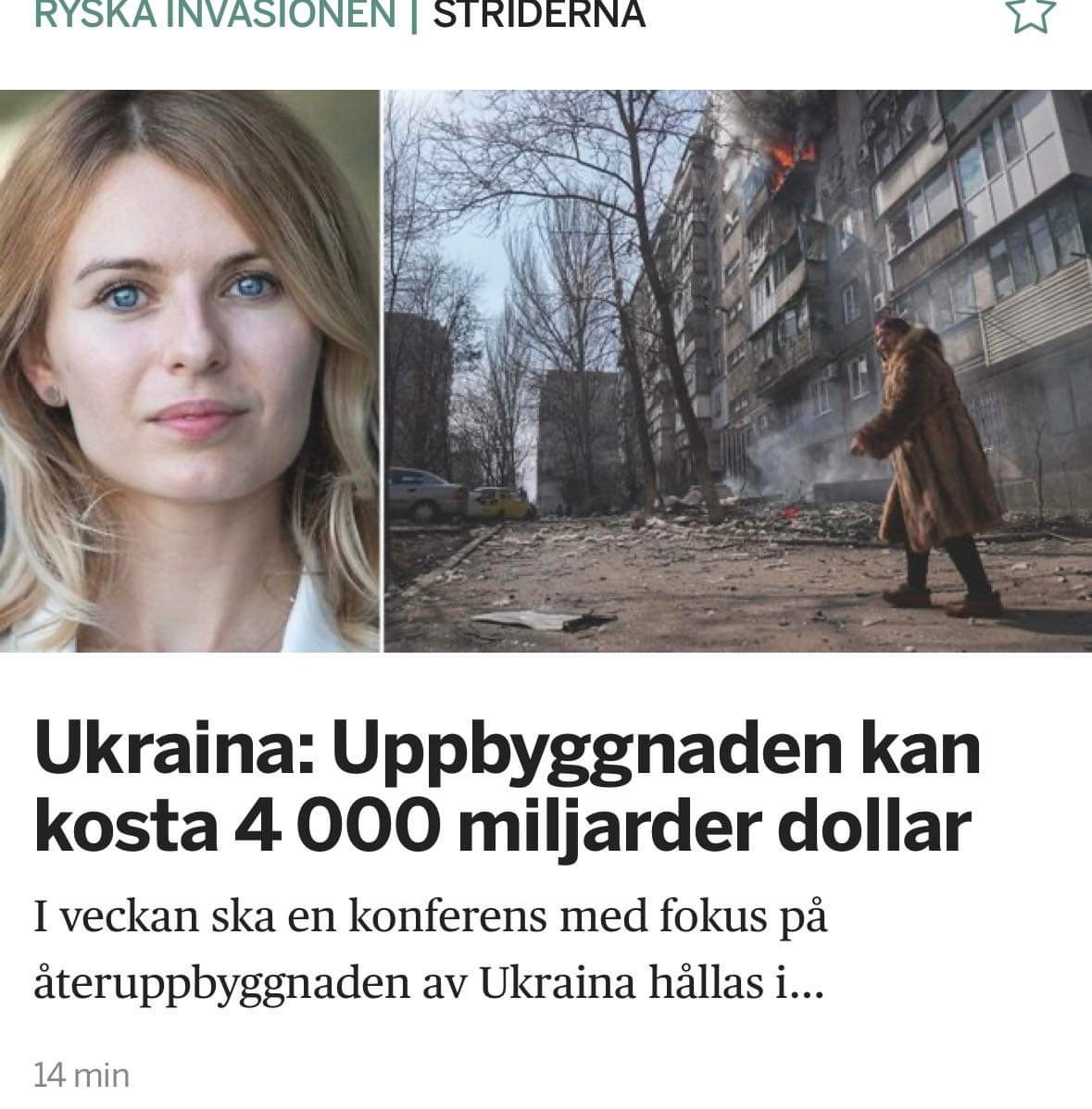 brfmote's tweet photo. 4000 miljarder dollar motsvarar ungefär i svenska kronor fyrtio tusen miljarder kronor och det är väldigt mycket pengar https://t.co/OtVDudpGMs