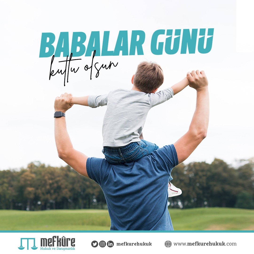 Babalar günü kutlu olsun.