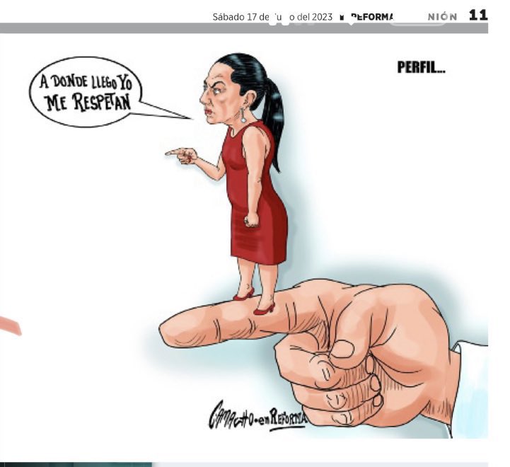 Mujeres afines al gobierno lopezobradorista dicen que criticar a Claudia de ésta manera es “machismo”. No es así. A Claudia no se le cuestiona por ser mujer sino por mimetizar a un hombre y transformarse para complacer a AMLO. Por copiar su forma de hablar/polarizar, por sus