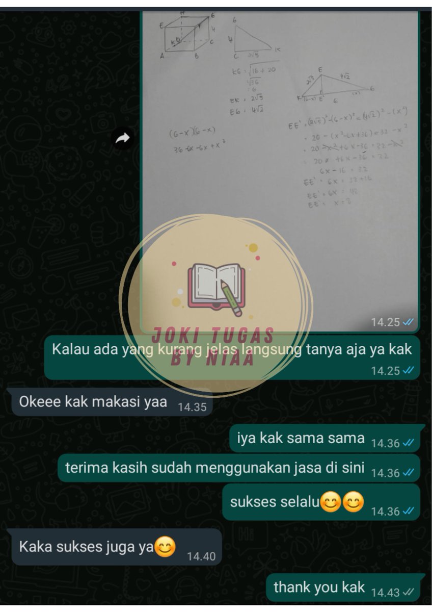 effsect's tweet photo. 19. testimoni joki soal matematika https://t.co/Bz0WLZJiqd
