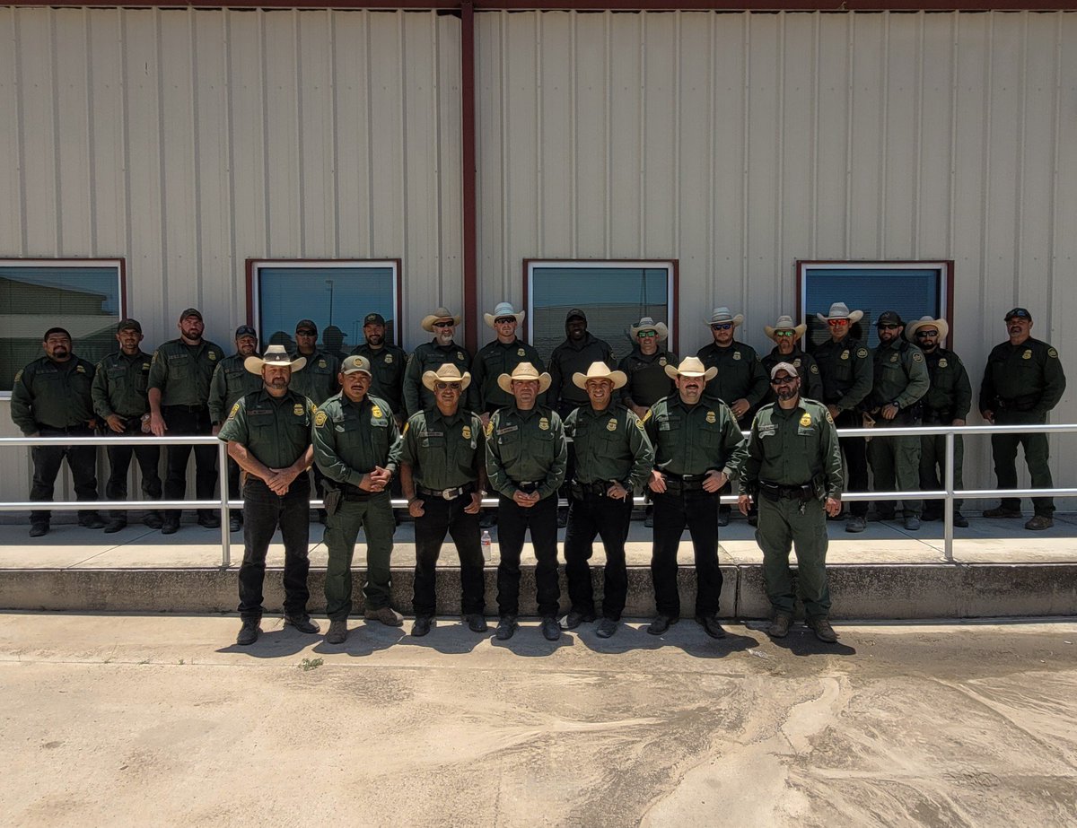 The Del Rio Sector Horse Patrol Unit recognized several of their agents for their dedication as they completed time in service milestones. The unit also honored their fallen partner JACE, the first USBP service horse to have died in the line of duty last year.