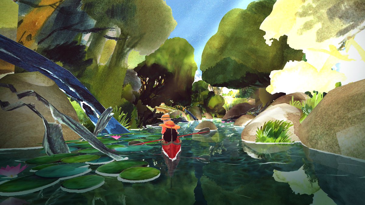 Dordogne has some of the absolute best water in a video game. This screenshot doesn’t do it justice. This sequence was so lovely!