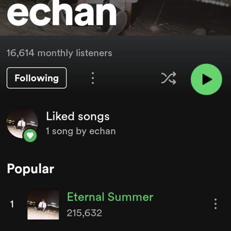 moondallike's tweet photo. 📟 ICHAN STREAMING PROJECT❗️ 

一 ETERNAL SUMMER’s 1st anniversary is in a few days! Let’s try to stream a little more to reach these milestones BY 23TH JUNE!
🎧 SPOTIFY (currently 215k)
⚡️goal: 220k listeners
📺 YOUTUBE (currently 53k total)
⚡️goal: 54k views

happy streaming💫 https://t.co/QHqYsPTYqi
