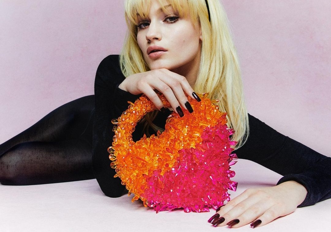 heart quartz bags by clio peppiatt ༺♡༻