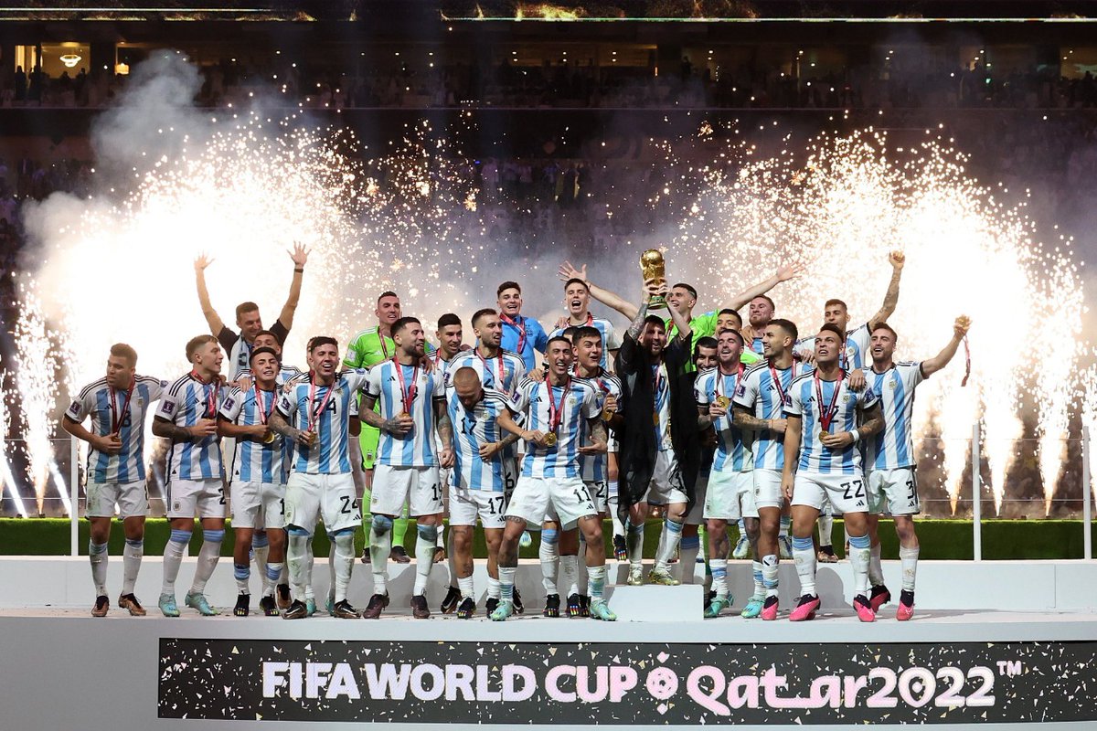 A seis meses de hacer historia 🌟
#VamosArgentina 🇦🇷