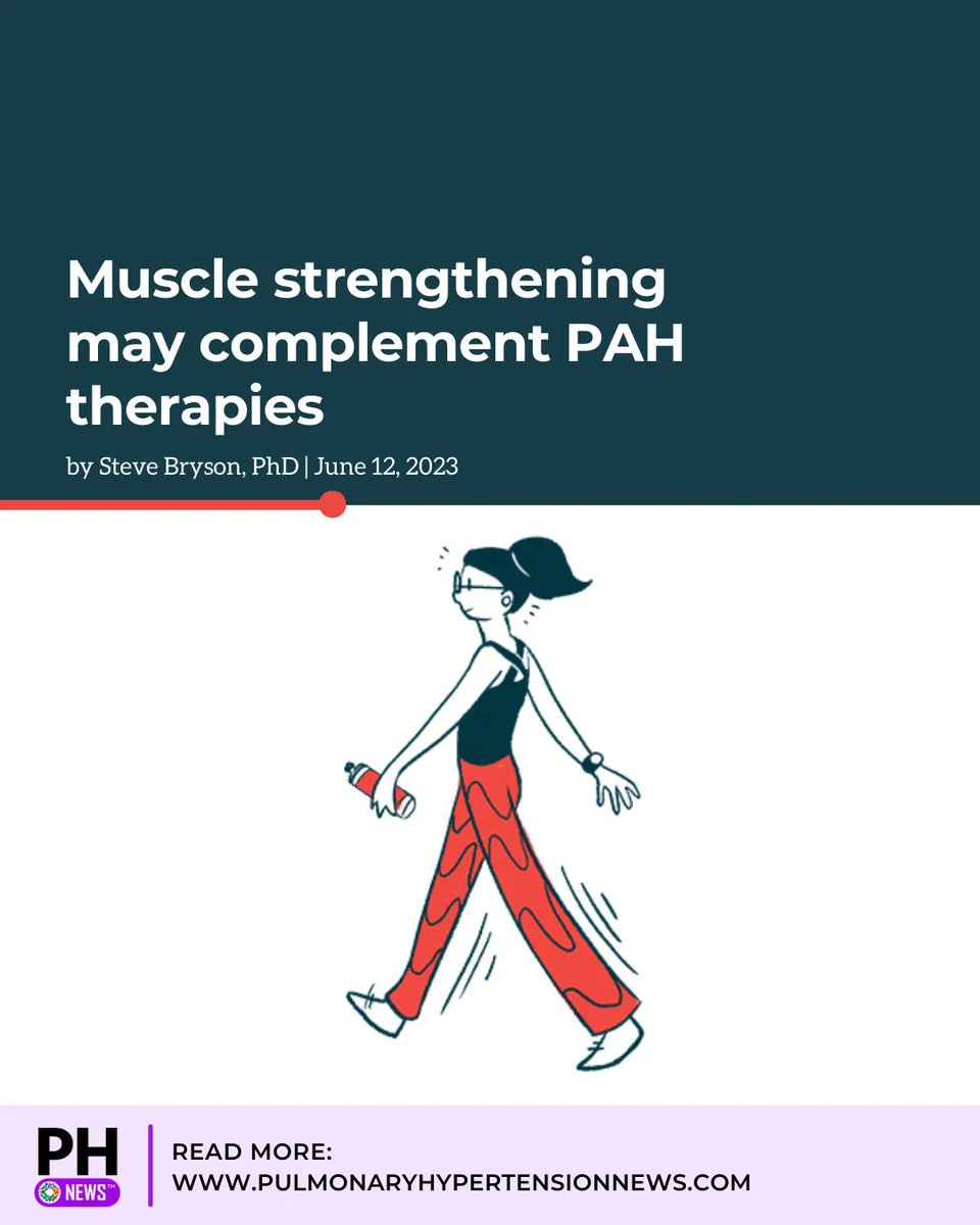 Even in PAH patients whose blood pressure has improved with treatment, persistent exercise intolerance may impair muscle function. buff.ly/3CA61vW

#PAH #PHnews #livingwithPH #PHresearch #PHcommunity #pulmonaryarterialhypertension