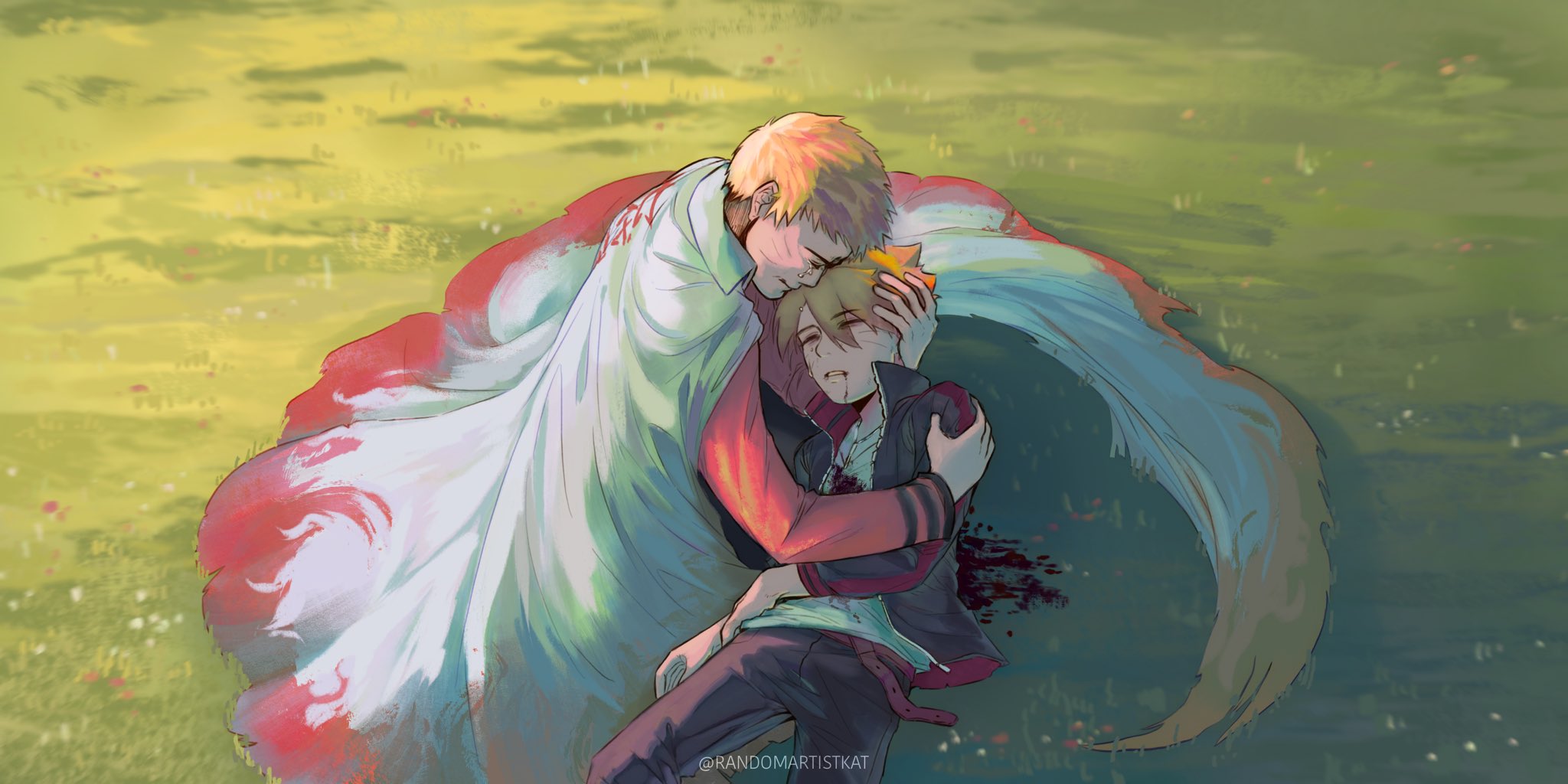 IS NARUTO DEAD!? Is this a fanart or is this canon?? : r/Boruto