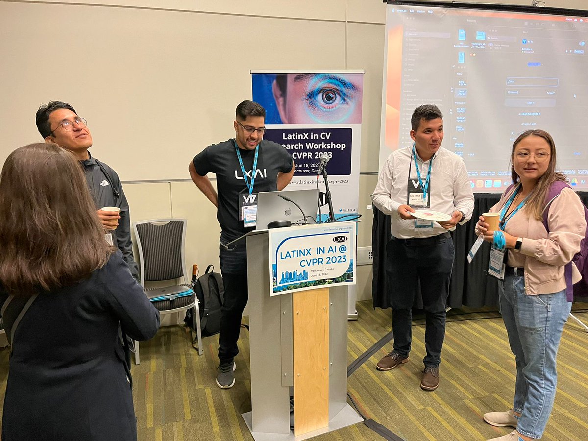 The <a href="/_LXAI/">LatinX in AI (LXAI)</a> <a href="/latinxincv/">lxcv</a> family came together for our annual workshop <a href="/CVPR/">#CVPR2025</a>, some friends is the first tije we actually meet in person!