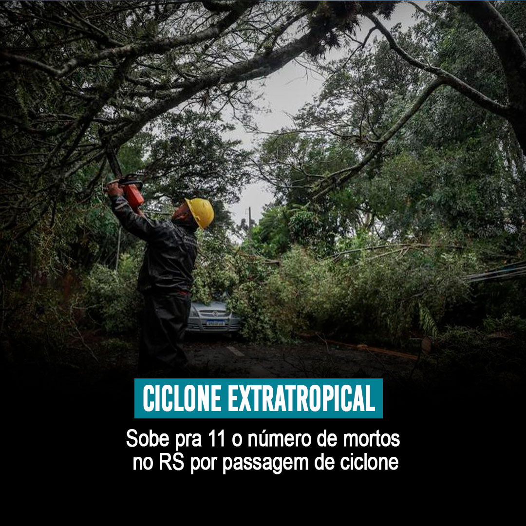 MasterWNews's tweet image. Sobe pra 11 o número de mortos no RS por passagem de ciclone. Mais de 3.700 pessoas estão desabrigadas.
Mais em masterwnews.com/40066/

#MasterNews #cicloneextratropical #RioGrandedoSul #SantaCatarina #DefesaCivil #Chuvas #ciclone