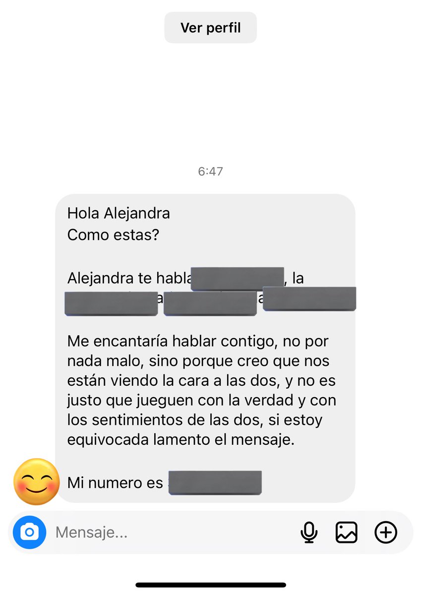 MaleMartinez5's tweet photo. Primero que todo buenos días …
Hoy recibí el mensaje que tanto miedo me daba 😥
Tu no me conoces pero yo a ti si 😥😥 https://t.co/fkJlVVDaY6