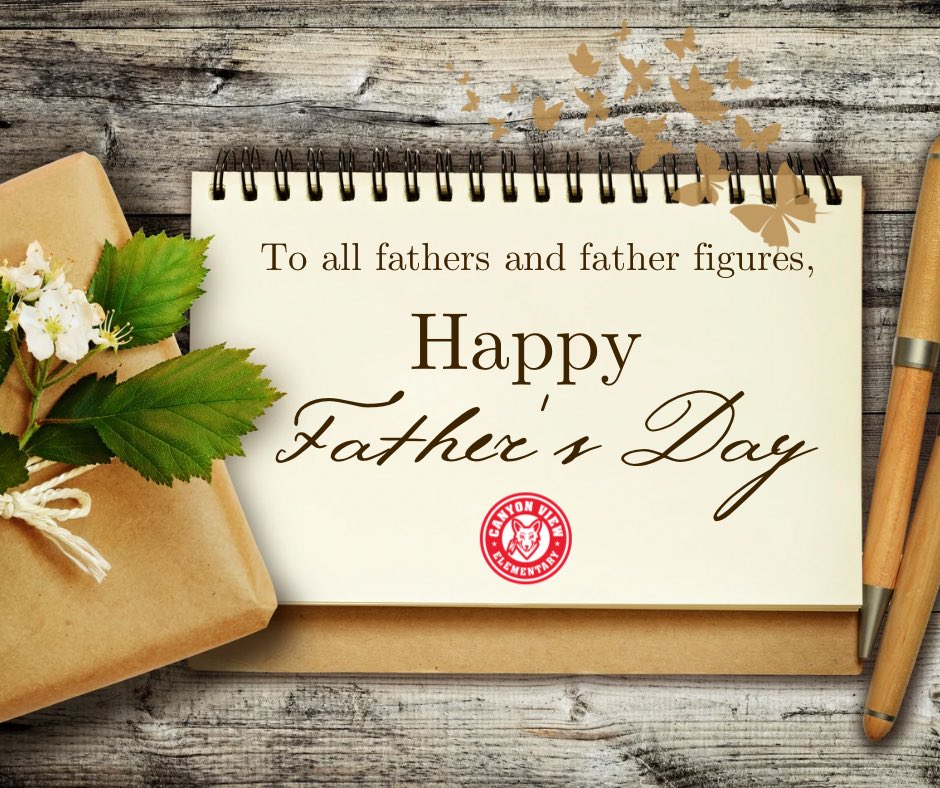 Celebrating our Coyote dads and father figures! 👏🏼🎉💕#CVESRocks #CanyonViewElementary #PowayUnified