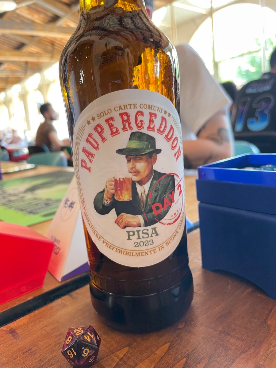 Der Zweite Tag war klar härter mit Ponsa, Familiars &amp; co. Am Ende reicht es zu einem fabulösen 86 Platz auf dem #paupergeddon Pisa. #pauper #tastymtg