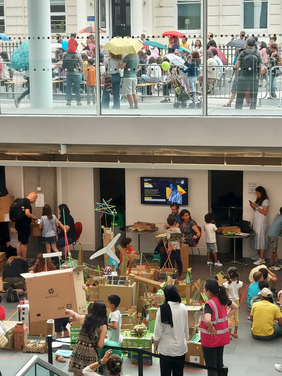 Building the future zone at the Great Exhibition Road Festival is an opportunity to meet @imperialcollege scientists & students and learn about new materials and technologies that will build and power our future cities #ExRdFest