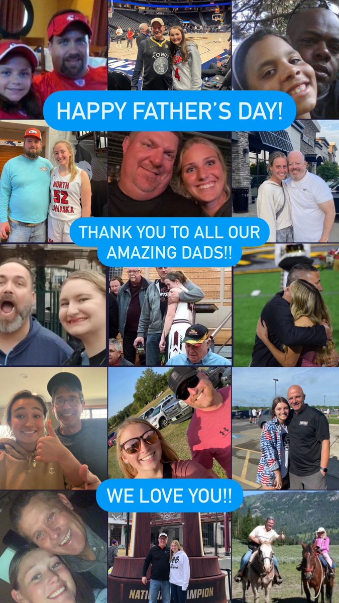 THANK YOU DADS!! 🫶🏼We are so lucky to have such amazing supportive baller dads!⛹️‍♂️ We hope you have the best day!