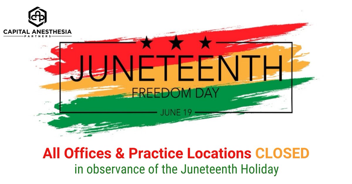 Capital Anesthesia Partners tweet media
