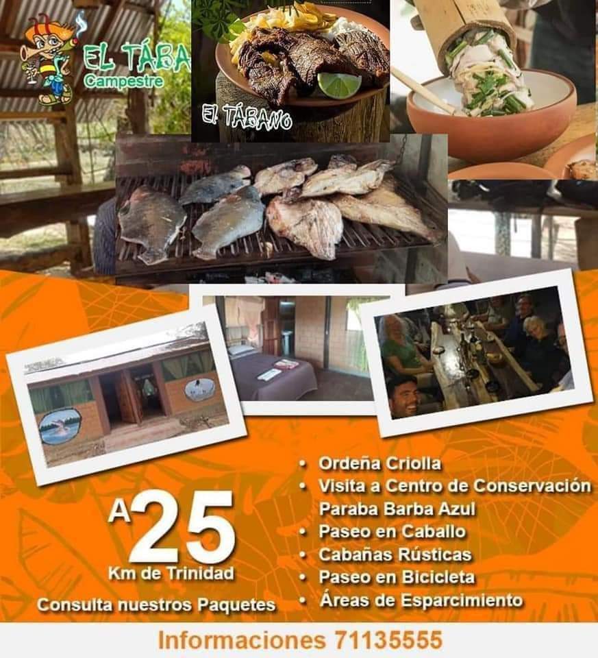 EltabanoPub's tweet photo. DESCONECTÁ
Domingo estamos listos para atenderte en #ElTábanoCampestre🌴
Sazón amazónico que nos caracteriza rodeado de naturaleza y ambientes rústicos. Ven con la familia y disfruta de la amazonía boliviana. #JungleStyle
Carretera a Loreto, km25 #Sachojere
Reservas al 71135555 https://t.co/K6KkleE67m
