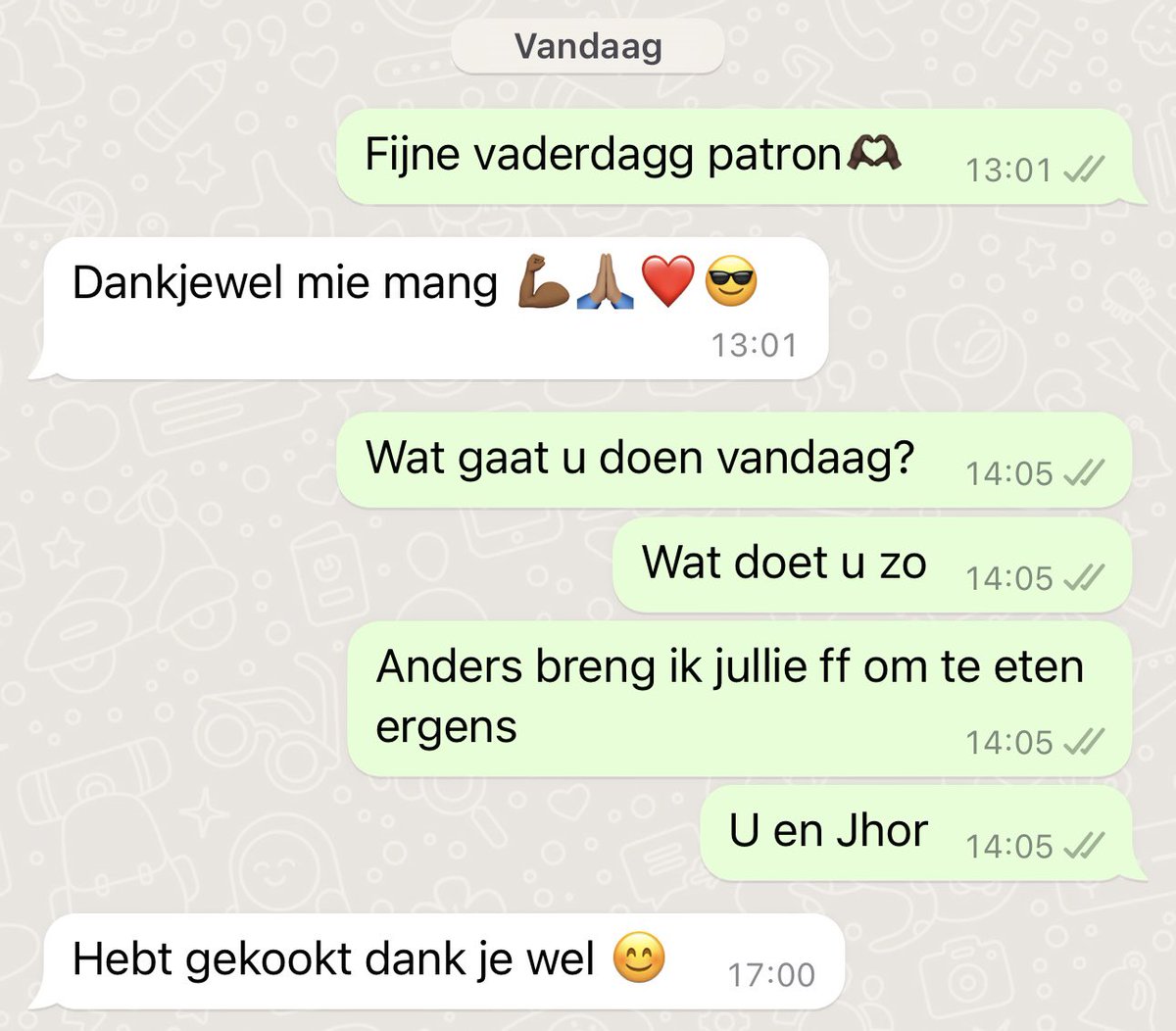 Fijne vaderdag, toppers! 😂❤️