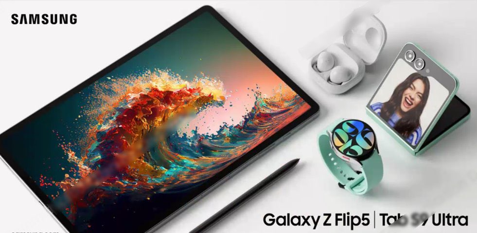 skypayer's tweet image. #GalaxyTabS9Ultra #GalaxyZFlip5 #GalaxyZFold5 #GalaxyWatch6

@evleaks