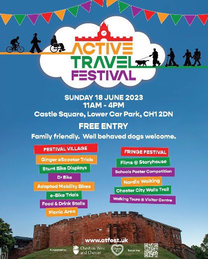 Great festival in #chester today 👏👏