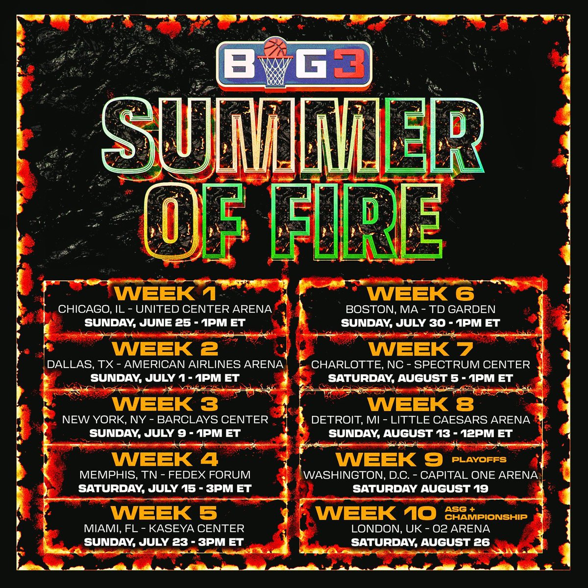 icecube's tweet image. Father’s Day is everyday. Get him something better than that stinky ass cologne he ain’t gonna wear. Bring him to ⁦@thebig3⁩ and get tickets at big3.com/tickets